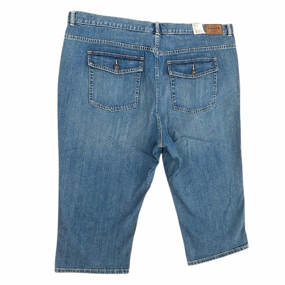 Chaps Denim - New Y2K Chaps Plus Women’s Denim Capri Jeans Size 22w Denim Elle Capri Jeans